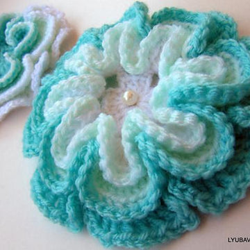 Crochet Pattern Baby Blanket "Turquoise Sea Shell" Tutorial