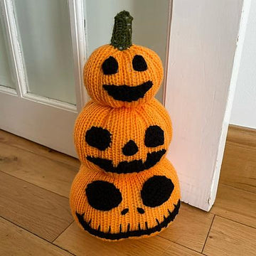 Pumpkin Stack Doorstop