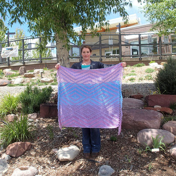 Cactus Garden Baby Blanket