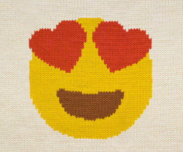 Smiling Face with Heart Eyes Emoji Chart
