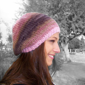 Slouchy Beanie and Scarf
