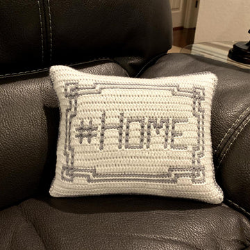 #Home Mosaic Pillow