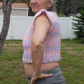 Aphrodite Cropped Sweater
