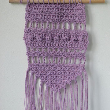 Small Purple Wall Hanging