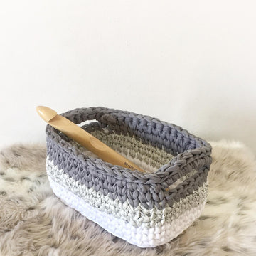 Easy Ombre Rectangle Basket