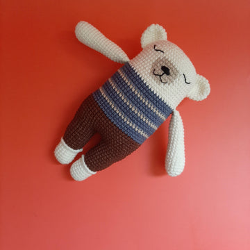 Crochet bear pattern, crochet little bear, amigurumi pattern, crochet animal