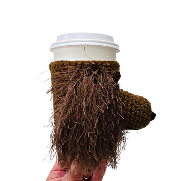 Dachshund Brown Long Hair Cup Cozy