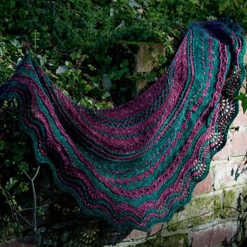 Dandelion Stitch Sampler Shawl