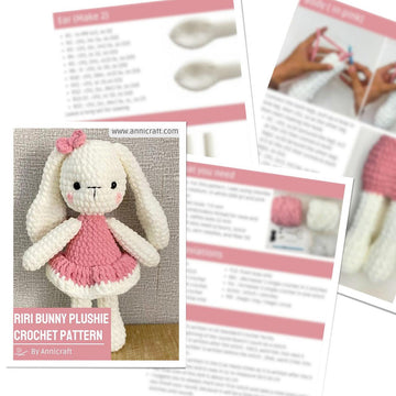 Riri Bunny Plushie Amigurumi