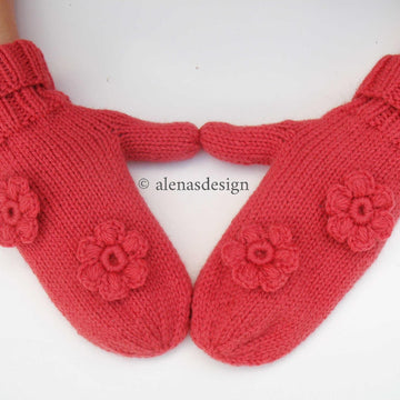 Flower Mittens