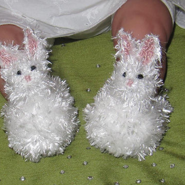 Baby Fluffy Bunny Boots