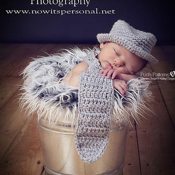 Baby Necktie Crochet Pattern 135