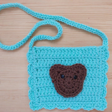 Crochet Pattern - Bear Purse