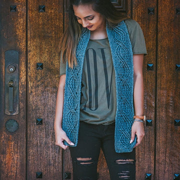 The Wexford Infinity Crochet Scarf