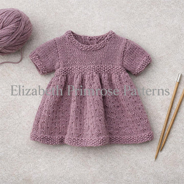 Dewdrop Dresses Knitting Pattern P122 | Dolls Clothes | Elizabeth Primrose Patterns