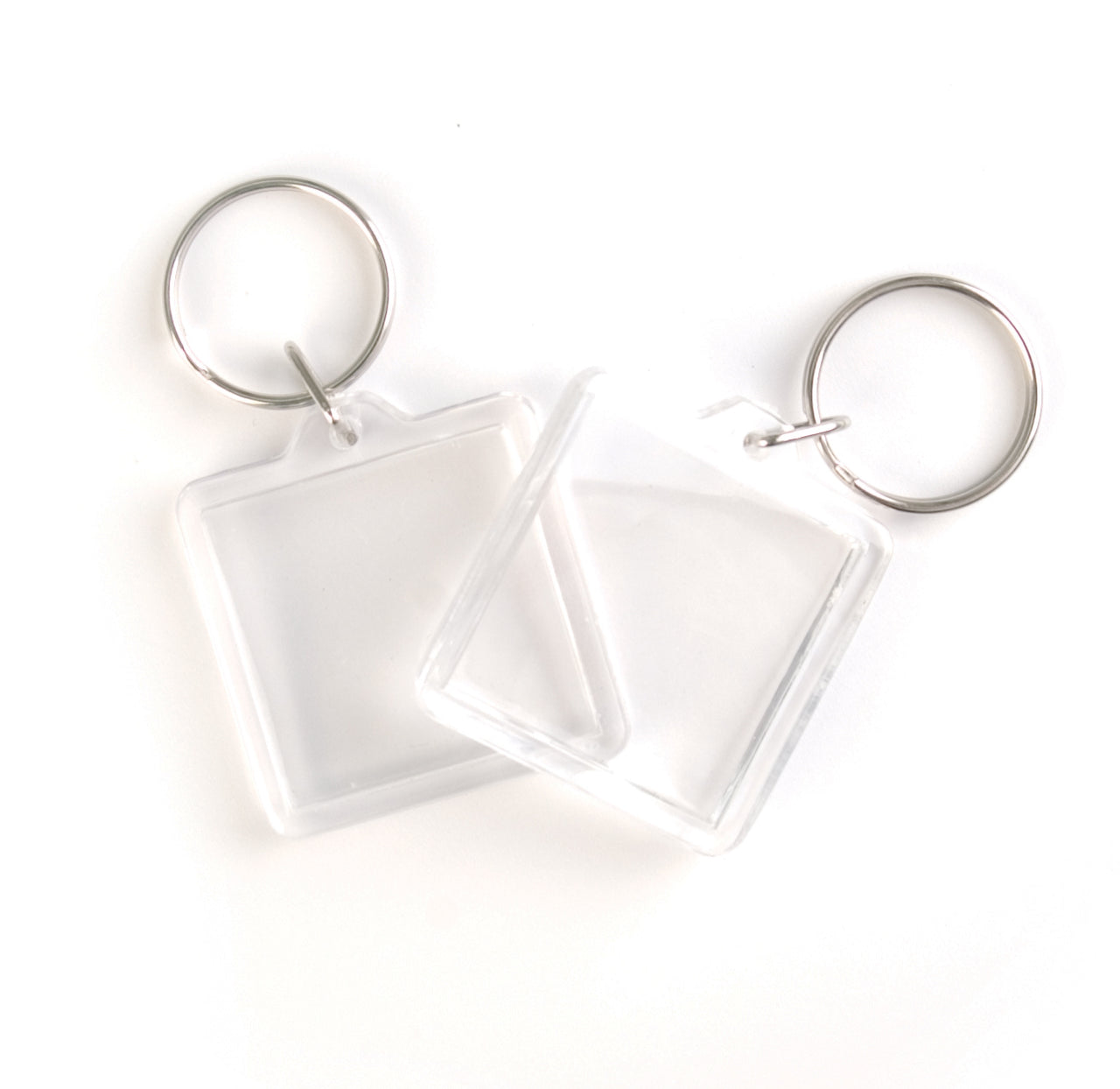 Trimits Pack of 2 Square Keyrings
