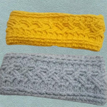Crochet Cable Ear warmer
