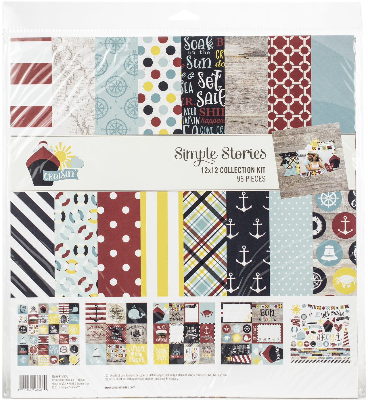 Simple Stories Collection Kit 12"X12" - Cruisin'