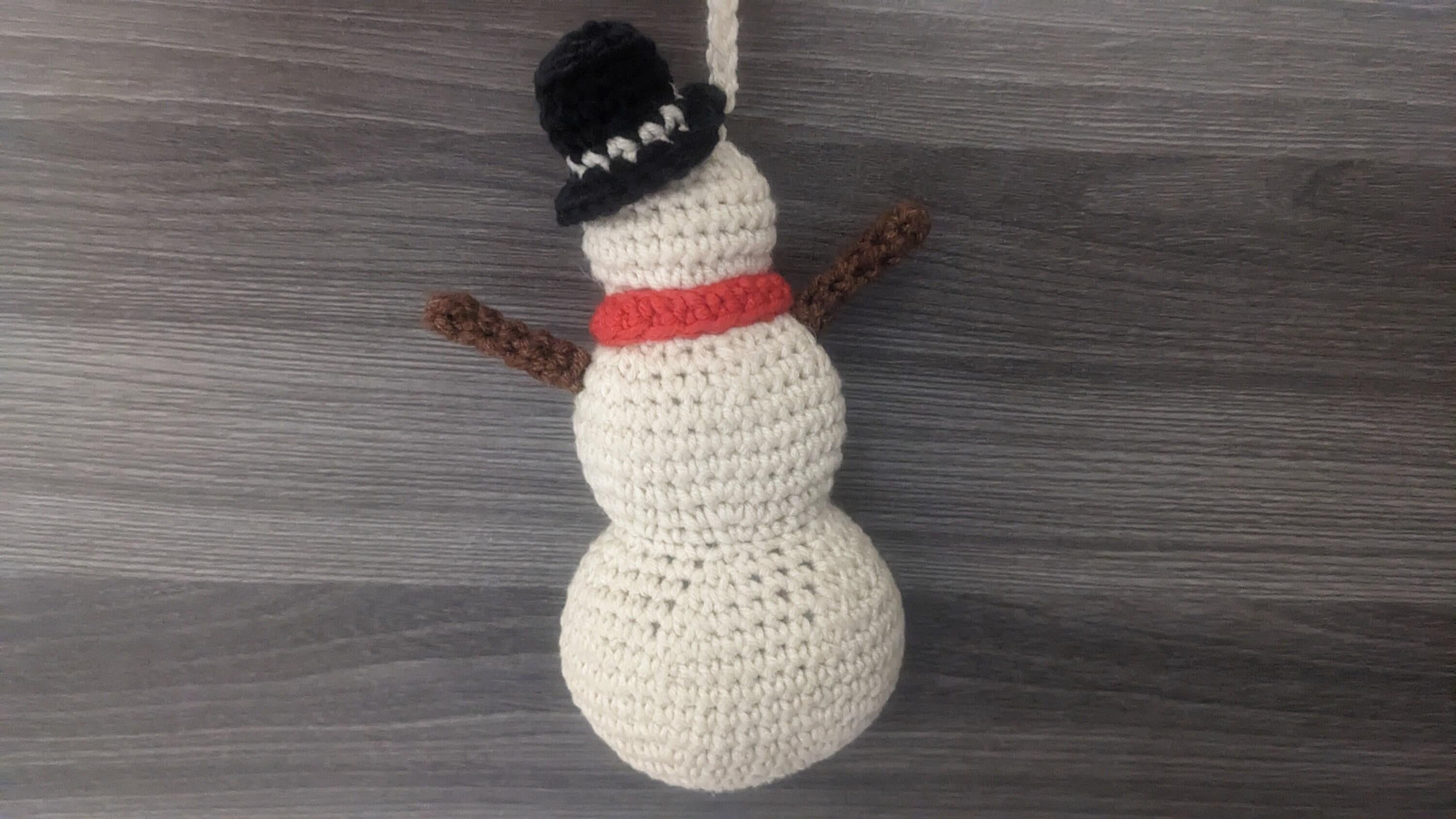 Snowman Christmas Ornament English-US