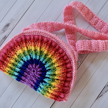 Rainbow Around My Shoulder Purse