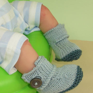 Baby Big Strap Booties