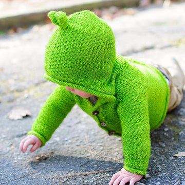 Sugar Bear Hooded Cardi