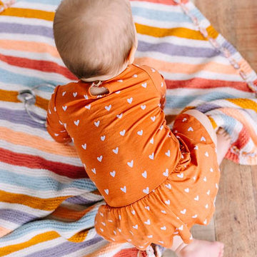 Gracie Stripes Baby Blanket