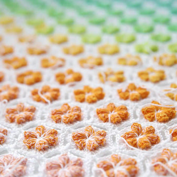 Flower Shower Blanket