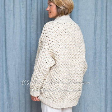 Diamond Cable Cardigan