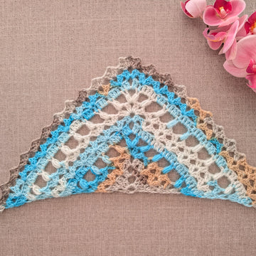 Crochet Shawl Pattern / Chart #91