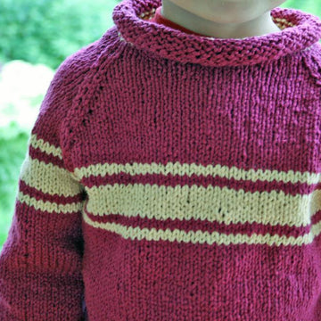Kids' Stripey Raglan