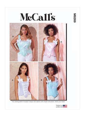McCall's Misses' Corsets M8269 - Sewing Pattern
