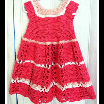 Ribbon & Lace Toddler Dress