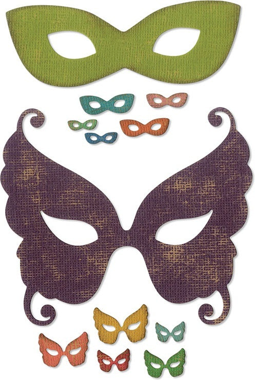 Sizzix Thinlits Dies By Tim Holtz - Masquerade