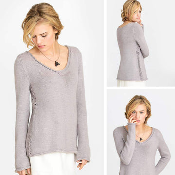 Norwood Pullover in Blue Sky Fibers - 20154 - Downloadable PDF