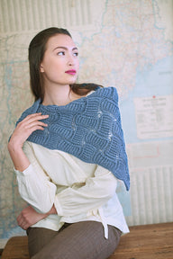 Beatriz Shawl in Berroco Arno - Downloadable PDF