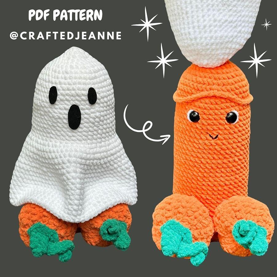 Surprise Halloweenie Ghost