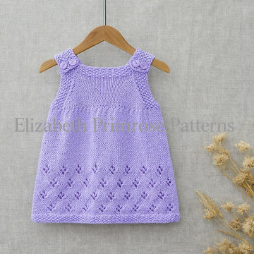 Lacy Snowflake Pinafore Dress P189