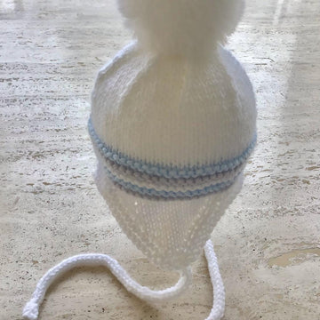 Unisex Hat And Booties Stripe