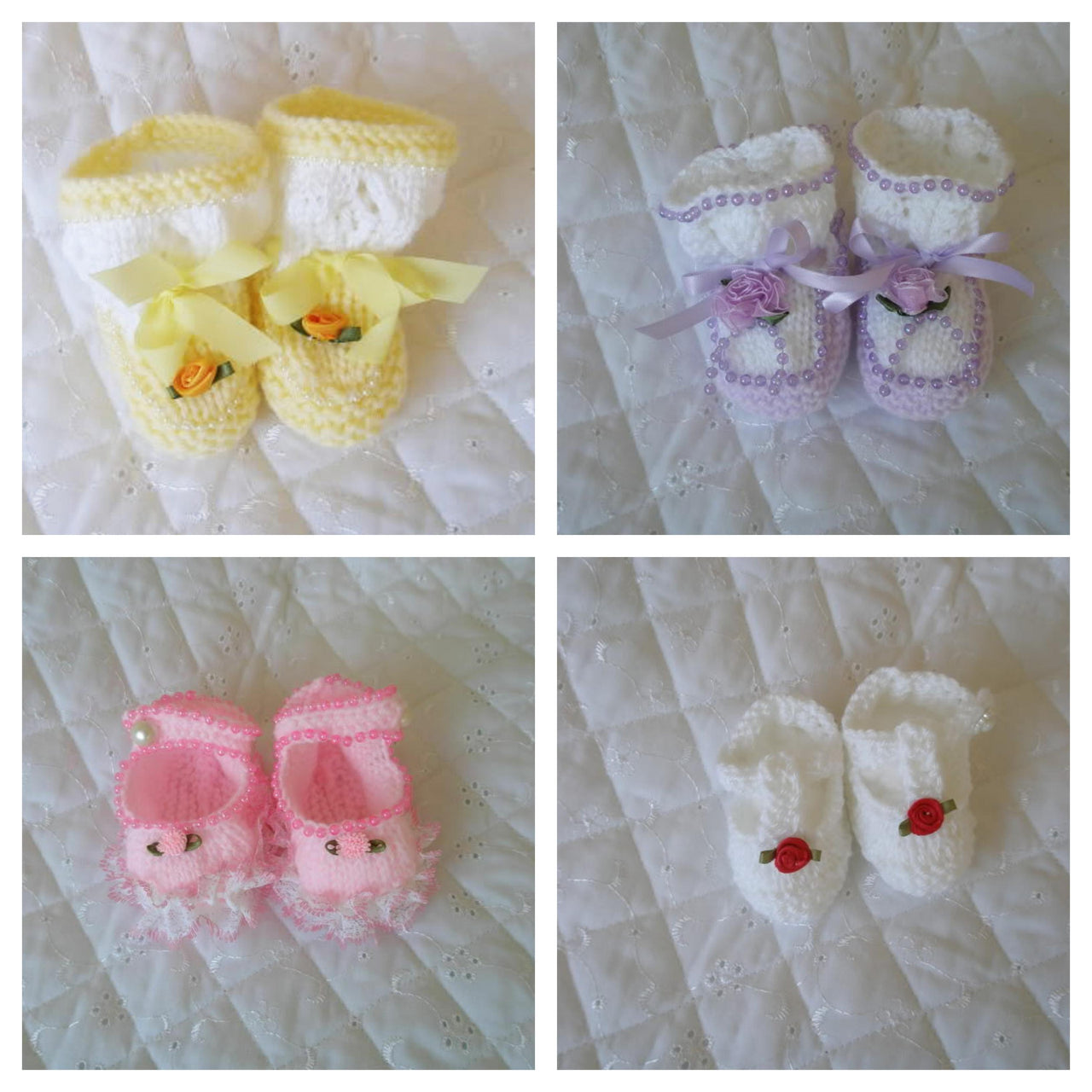 Knitting pattern for Mary Jane shoes and boots