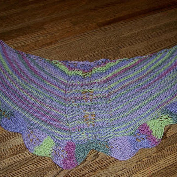Azalea Leaves Shawl