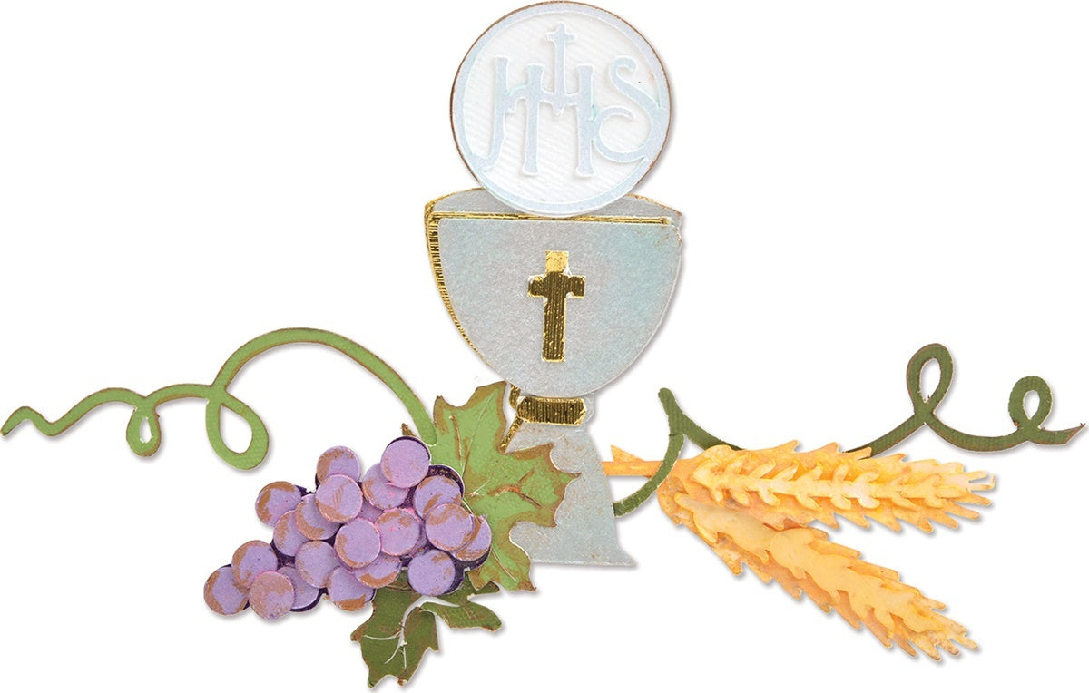 Sizzix Thinlits Dies By Luisa Elena Guillen-K 10/Pkg - Set De Primera Comunion