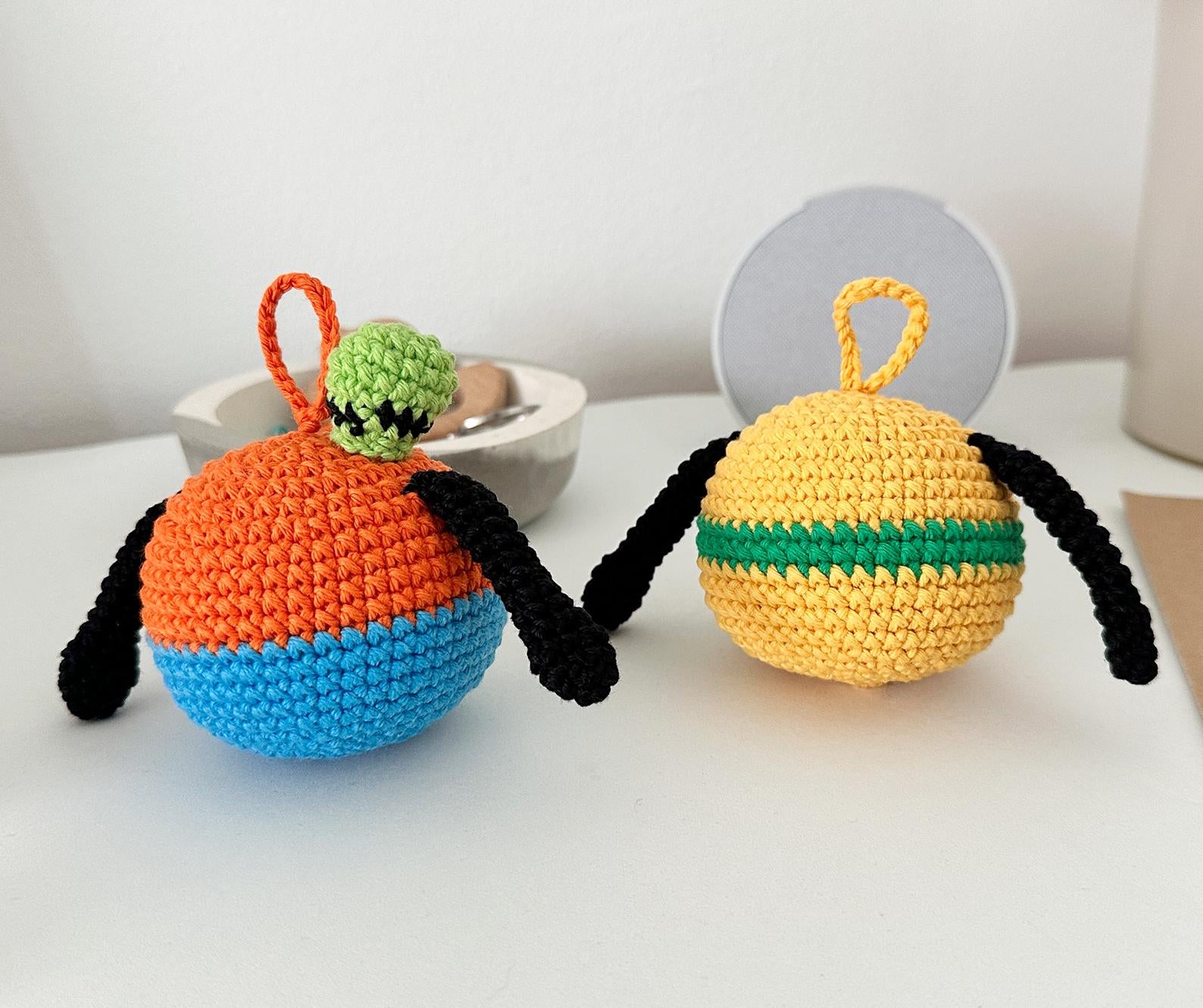 Classic Cartoon Friends Inspired Christmas Ornament Crochet Pattern Bundle PDF