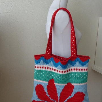 Red sunflower bag