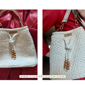 Brickle drawstring bag