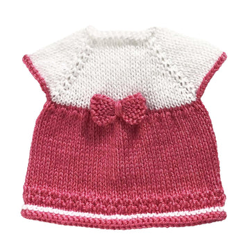 Dolls clothes knitting pattern 19077