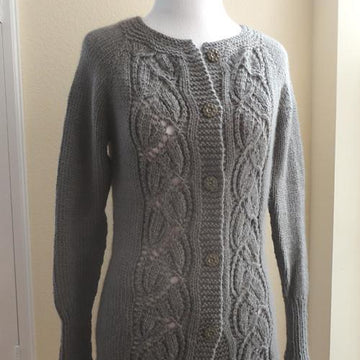 #153 Simply SweaterBabe Top-Down Cardigan