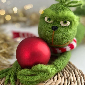 Grinch knitting pattern