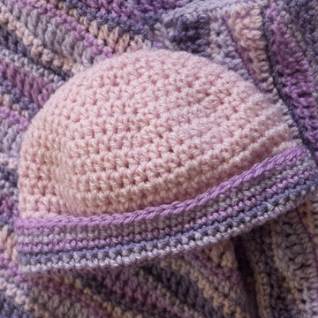Baby Blanket and Hat Layette