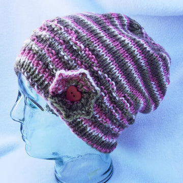 Easy Knit Texture Band Hat